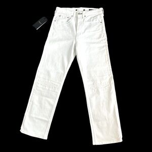 Rag & Bone Women’s Maya High Rise Ankle Straight Vintage White Jean NWT